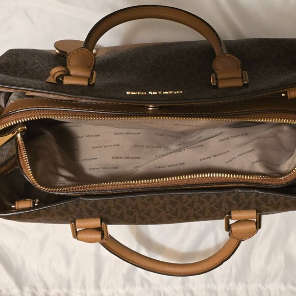 Michael Kors Brown and Tan Bag - Picture 3 of 4
